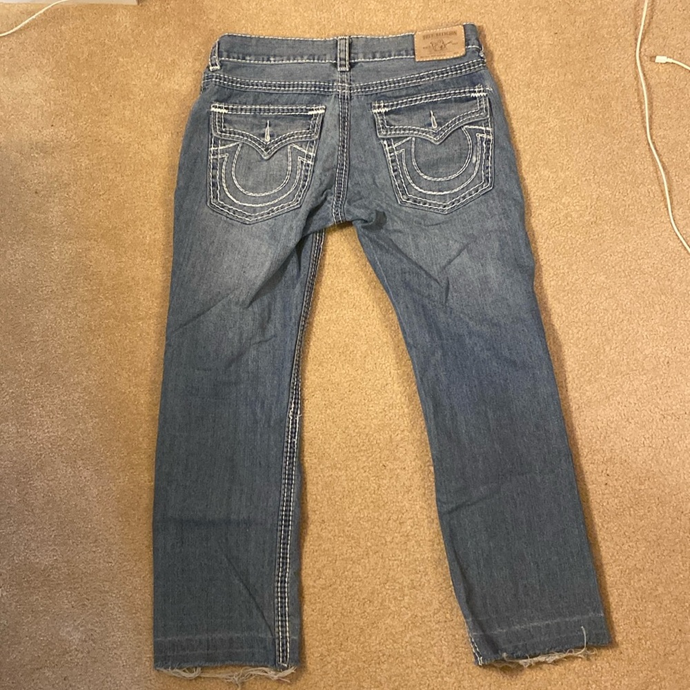 Super thick stitch Ricky super qt true religion jeans